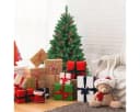 COSTWAY Künstlicher Weihnachtsbaum 300 LEDs 516 PVC Nadeln Ständer Bild 1