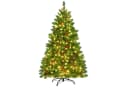 COSTWAY Künstlicher Weihnachtsbaum 300 LEDs 516 PVC Nadeln Ständer Bild 2