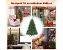 COSTWAY Künstlicher Weihnachtsbaum 300 LEDs 516 PVC Nadeln Ständer Bild 5