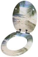Sanilo WC-Sitz Beach Sand/Grün MDF SoftClose Bild 2