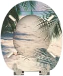 Sanilo WC-Sitz Beach Sand/Grün MDF SoftClose Bild 4
