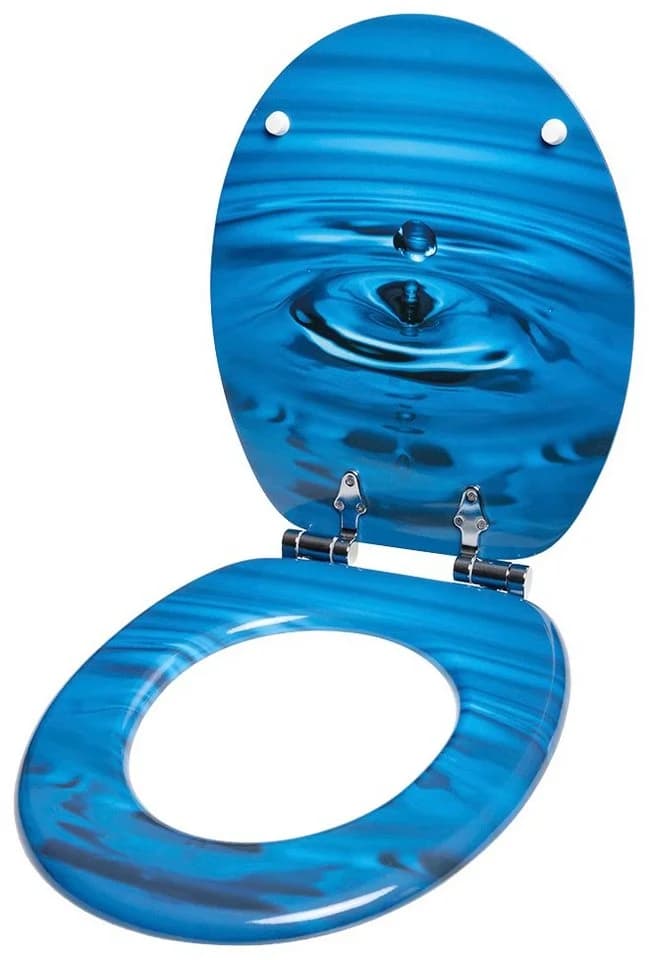 Sanilo WC-Sitz Tropfen Blau mit Absenkautomatik - Bild 4