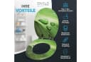 Sanilo WC-Sitz Green Leaf Grün Oval MDF Absenkautomatik Bild 1
