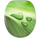 Sanilo WC-Sitz Green Leaf Grün Oval MDF Absenkautomatik Bild 2