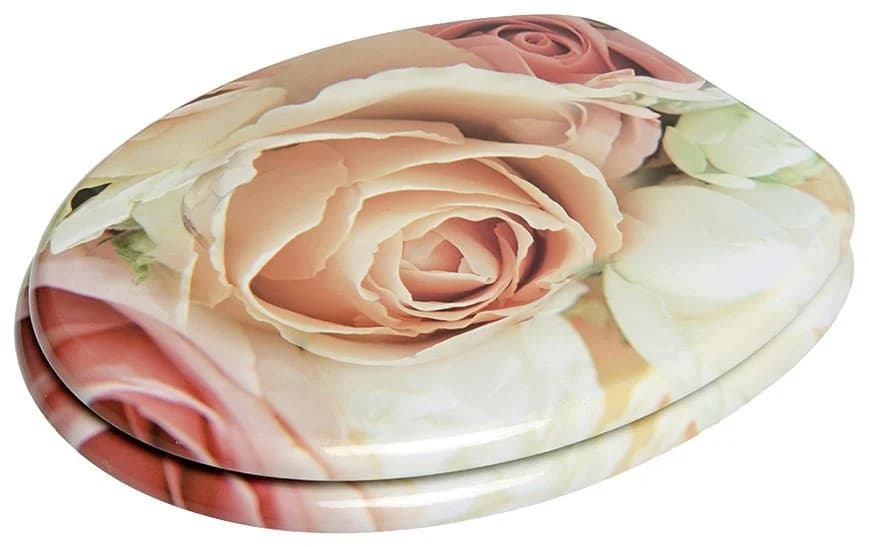 Sanilo WC-Sitz Rosa Rose mit Absenkautomatik - Bild 5