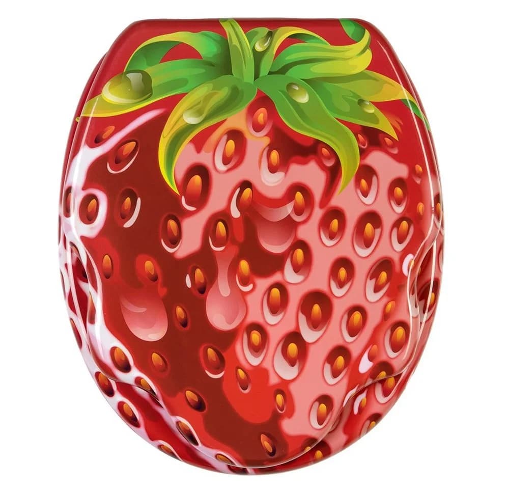 Sanilo WC-Sitz Strawberry Rot mit Absenkautomatik - Bild 2