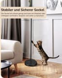 EDISHINE Stehlampe mit verstellbarem Lampenschirm aus Leinen Bild 4