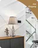 EDISHINE LED Nachttischlampe Touch Dimmbar 2er Set Grau Bild 3