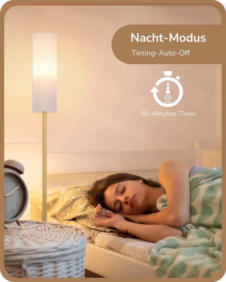 EDISHINE Stehlampe LED 165cm mit Fernbedienung - Bild 3