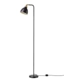 EDISHINE Stehlampe Industrial Design Schwarz Gold LED Bild 3