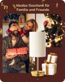 EDISHINE LED Nachttischlampe Touch Dimmbar, 2er-Set Tischleuchten mit USB, LED wechselbar, warmweiß Bild 5
