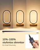 EDISHINE LED Nachttischlampe Touch Dimmbar 3 Farbtemperaturen Bild 3