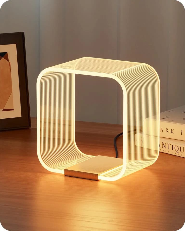 EDISHINE LED Nachttischlampe Dimmbar mit 3 Farbtemperaturen - Bild 2