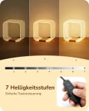 EDISHINE LED Nachttischlampe Dimmbar mit 3 Farbtemperaturen Bild 3