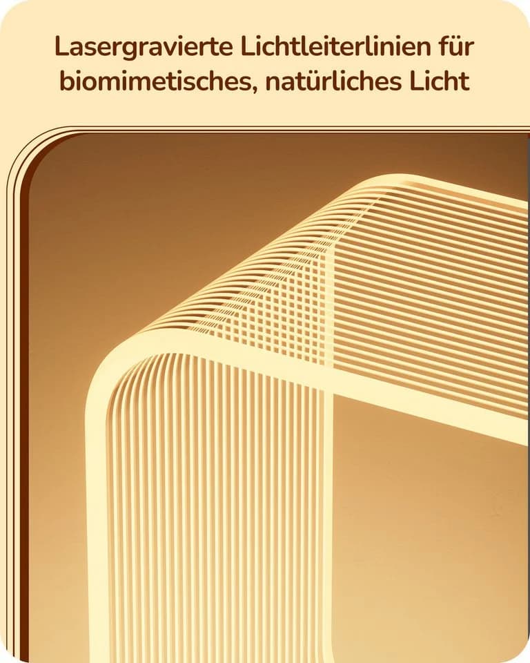 EDISHINE LED Nachttischlampe Dimmbar mit 3 Farbtemperaturen - Bild 5