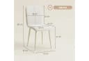 Sunsitt Esszimmerstuhl 2er-Set Creme Leinenoptik gepolstert Bild 1
