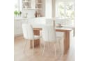 Sunsitt Esszimmerstuhl 2er-Set Creme Leinenoptik gepolstert Bild 3