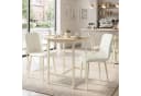 Sunsitt Esszimmerstuhl 2er-Set Creme Leinenoptik gepolstert Bild 5