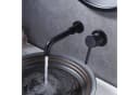WISTUM Waschtischarmatur Unterputz Schwarz Einhebel-Wandeinbauarmatur Bild 1