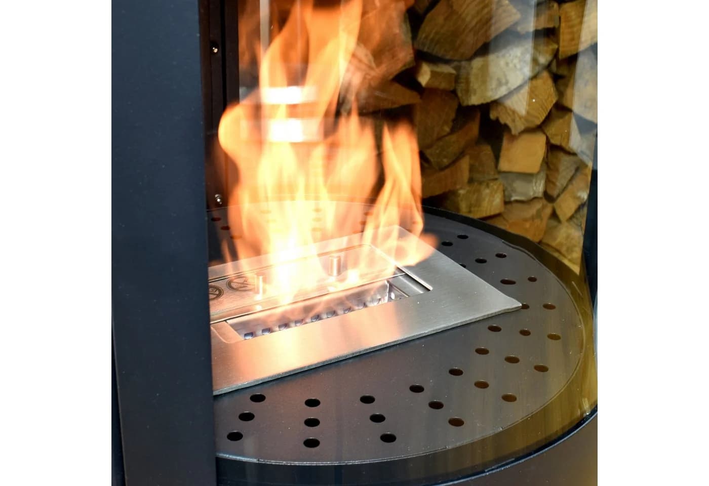 GLOW FIRE Echtfeuer-Dekokamin Nordkapp Bioethanol Kamin 2 kW Heizleistung - Bild 5