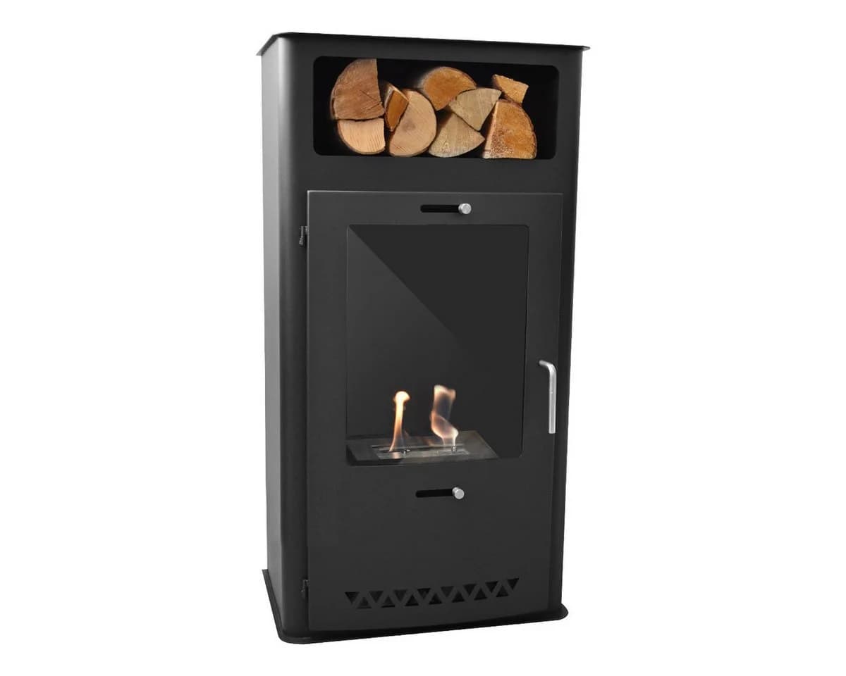 GLOW FIRE Ethanolkamin Oslo Bioethanol Kamin 2 kW