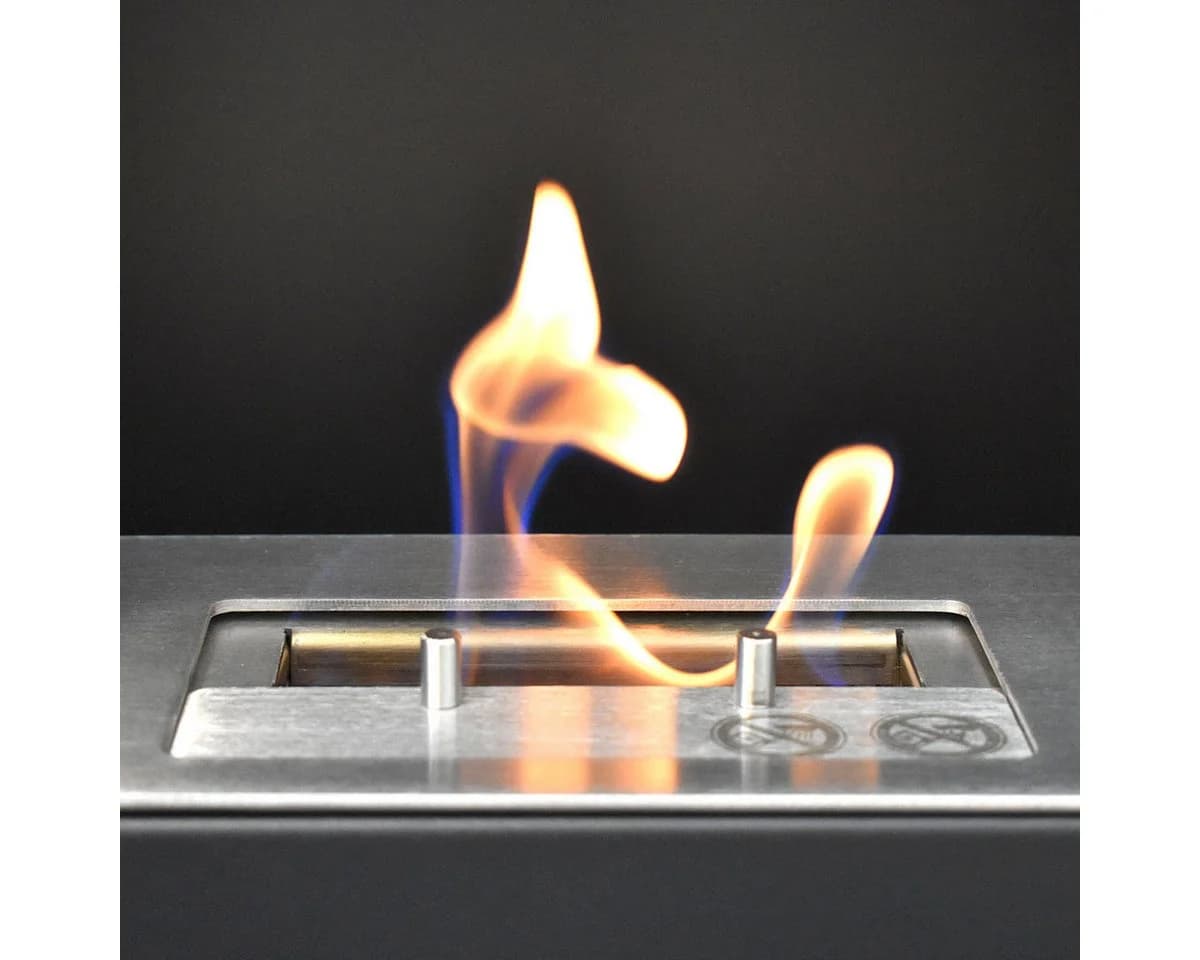 GLOW FIRE Echtfeuer-Dekokamin Bergen Bioethanol Kamin 2 kW Heizleistung - Bild 4