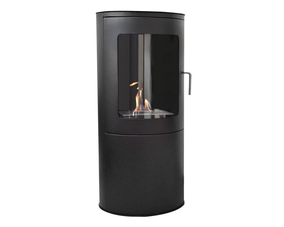 GLOW FIRE Bioethanol-Kamin Stavanger Schwarz mit Sicherheitsbrenner - Bild 2