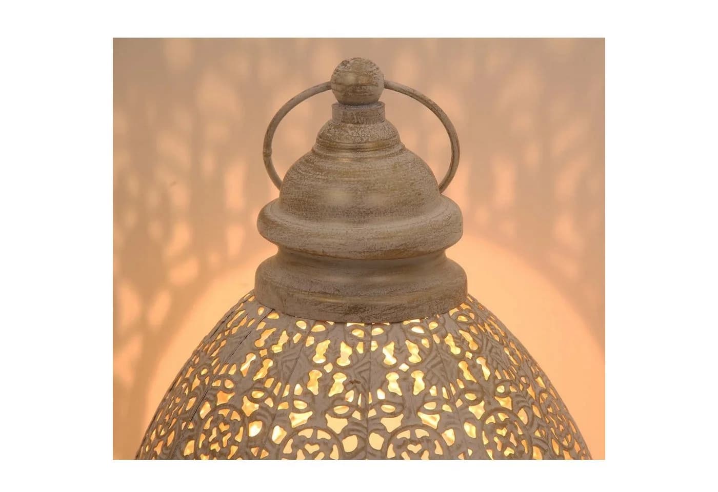 Casa Moro Orientalische Laterne Omnia M Gold Weiß - Bild 3