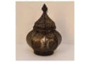 Casa Moro Orientalische Laterne Abir Schwarz 30cm Kerzenhalter Metall Bild 5