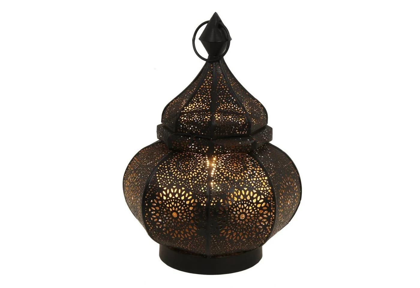 Casa Moro Orientalische Tischlampe Asif Schwarz Gold - Bild 5