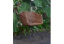 Casa Moro Rattan-Sessel Paris Braun mit Armlehne aus Naturrattan Bild 1