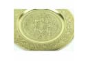 Casa Moro Marokkanisches Serviertablett Nermin Antik Gold Look Bild 3