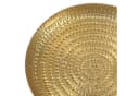 Casa Moro Teetablett Aluminium Gold Ø 30 cm Orientalisch Bild 1