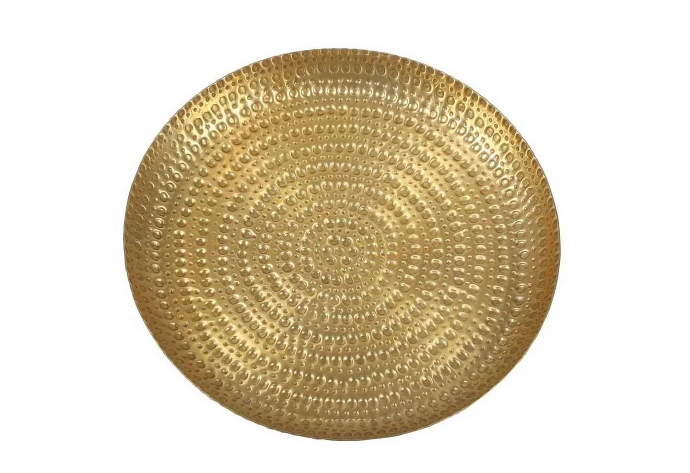 Casa Moro Teetablett Aluminium Gold Ø 30 cm Orientalisch - Bild 3