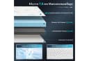 Klyvvo Matratzentopper 7,5 cm H3/H4 Gel-Memory-Schaum Weiß Bild 4