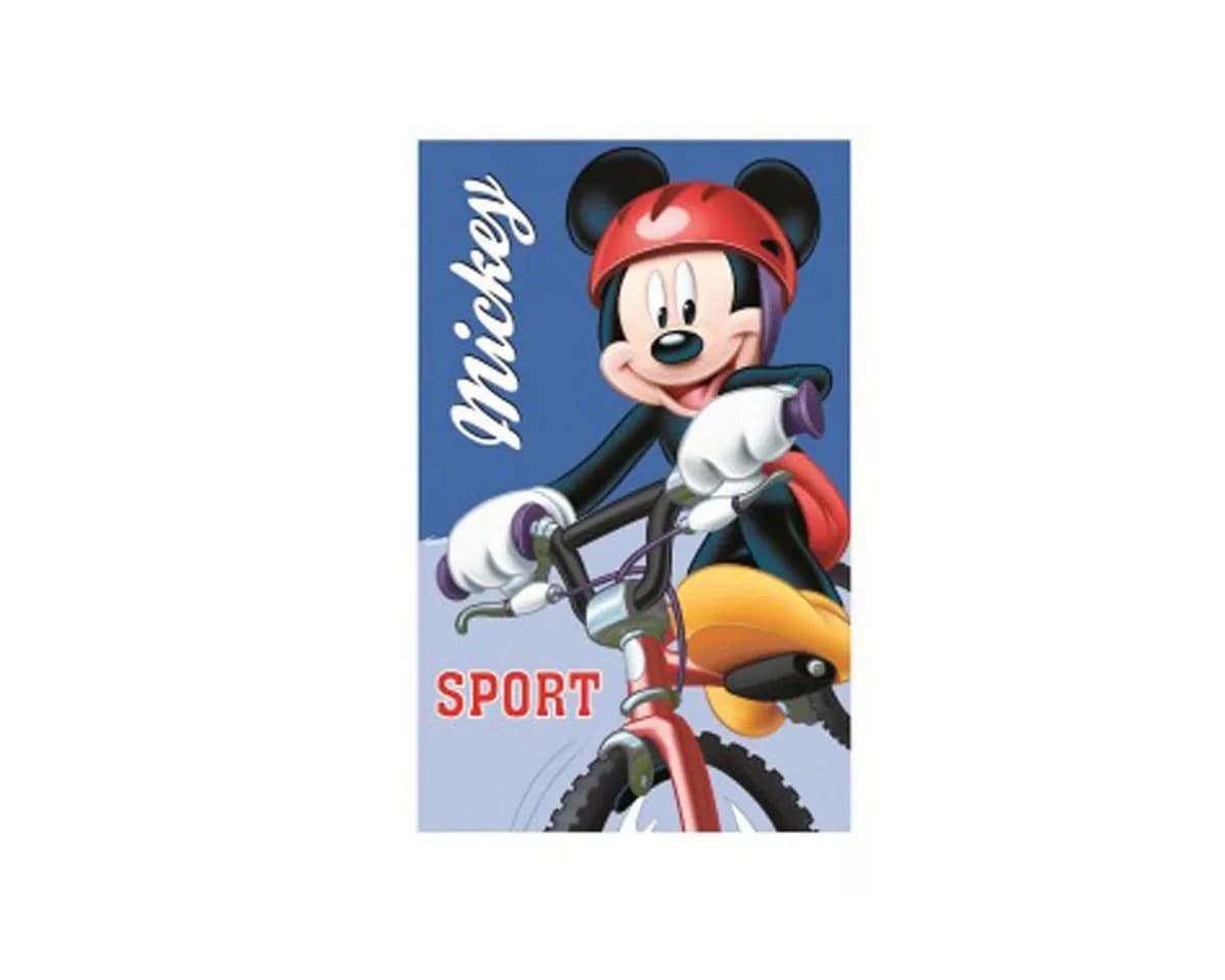 Disney Mickey Sporty Navy-Blü Handtuch Baumwolle