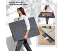 hganus Puzzleunterlage Tragbar mit 5 Schubladen & verstellbarem Ständer Bild 5