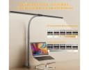 AeroAxis Doppelkopf Schreibtischlampe LED Dimmbar Schwarz Bild 5