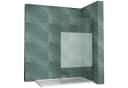 SONNI Duschwand Walk-in 8mm Nano Glas Teilsatiniert 200cm Bild 2