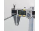 SONNI Duschwand Walk-in 8mm Nano Glas Teilsatiniert 200cm Bild 5