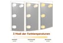 SONNI Schminktisch mit beleuchtetem Spiegel, platzsparend Bild 5