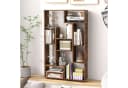 COSTWAY Bücherregal Holz 9 Fächer Raumteiler Geometrisch 70x20x120cm Bild 1