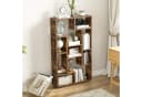 COSTWAY Bücherregal Holz 9 Fächer Raumteiler Geometrisch 70x20x120cm Bild 4