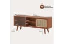COSTWAY TV-Schrank Braun Bambus Bild 5