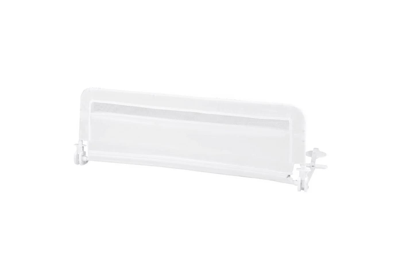 COSTWAY Bettschutzgitter Grau/Weiß mit Sicherheitsgurt - Bild 2