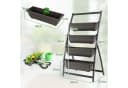 COSTWAY Hochbeet 4-stufig mit 4 Behälterboxen & Drainagelöchern Bild 3