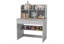 COSTWAY Kinderschreibtisch Holz mit Ablagefach 80 x 48 x 102 cm Bild 2