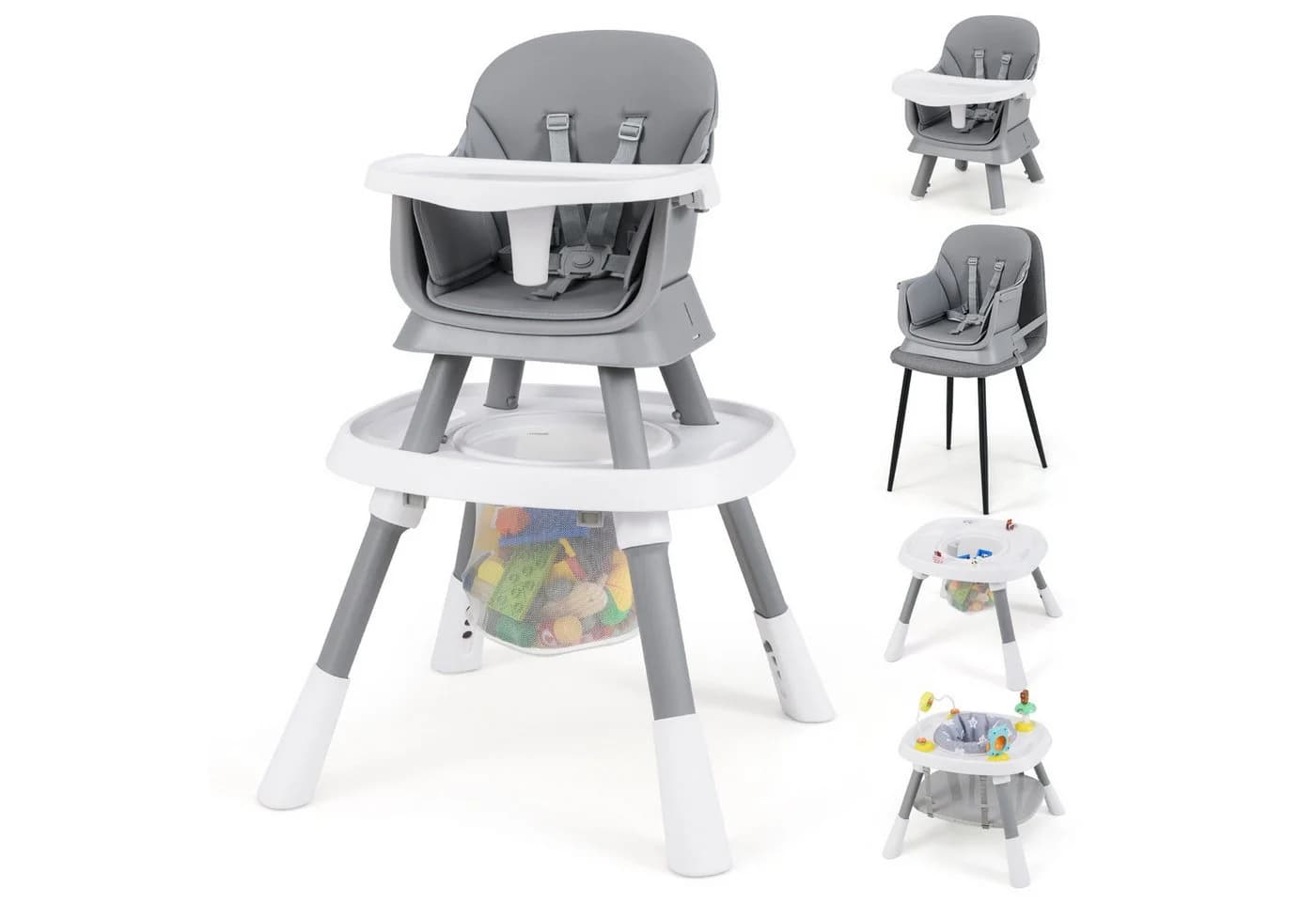 COSTWAY 16-in-1 Kinderhochstuhl Multifunktional - Bild 2