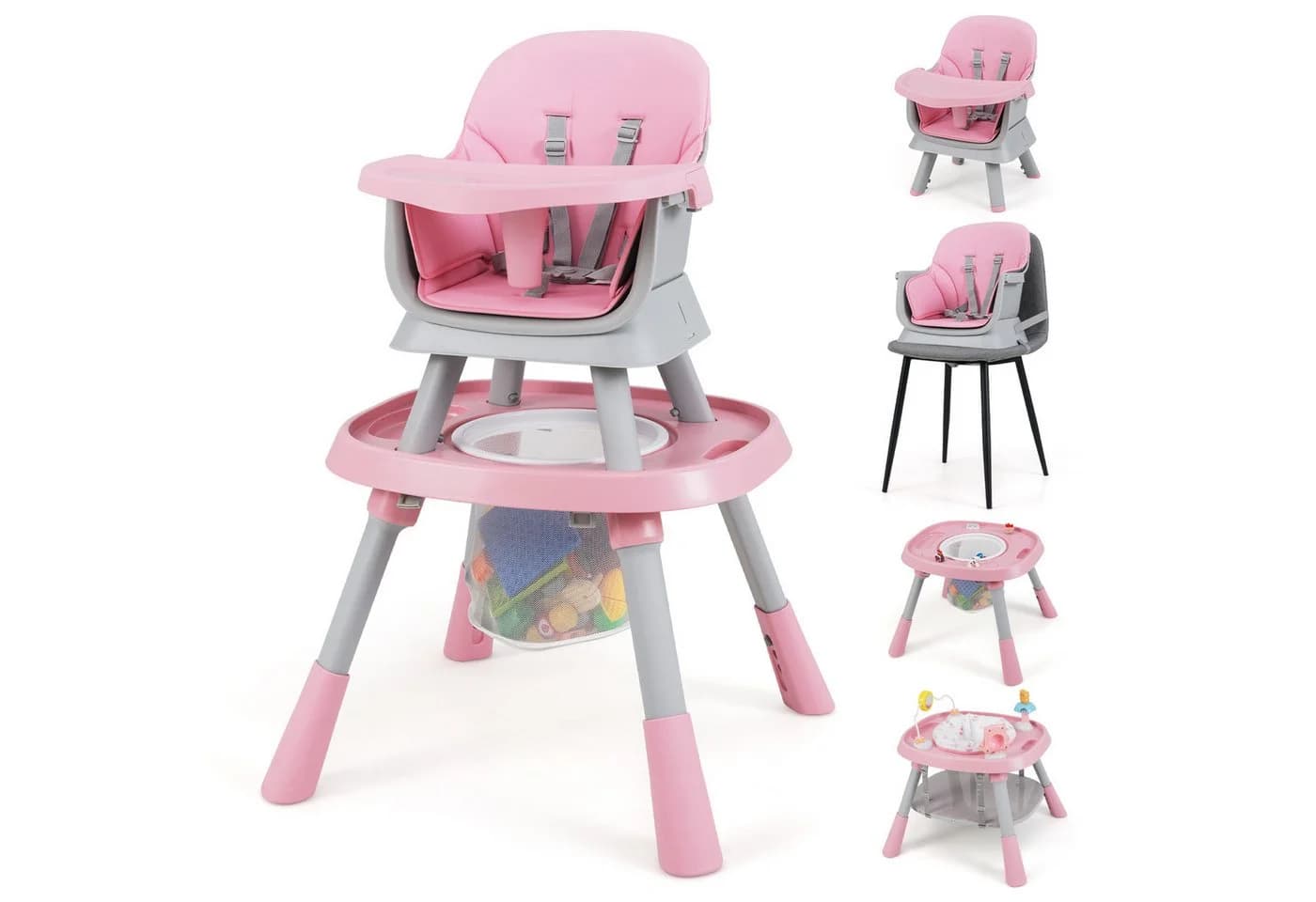 COSTWAY 16-in-1 Kinderhochstuhl ab 6 Monate - Bild 2