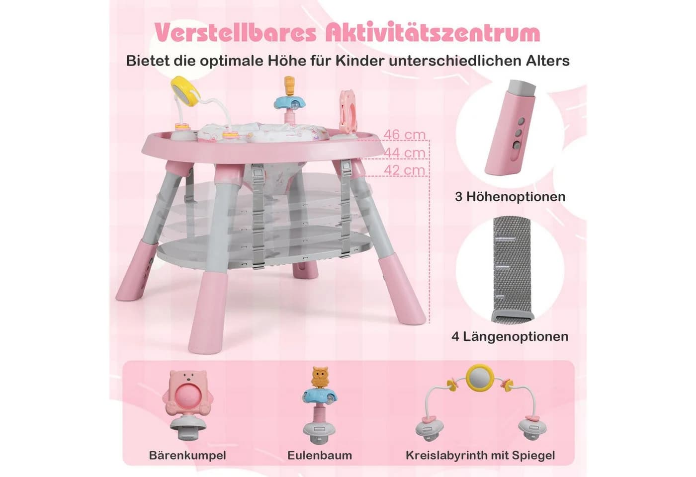 COSTWAY 16-in-1 Kinderhochstuhl ab 6 Monate - Bild 5